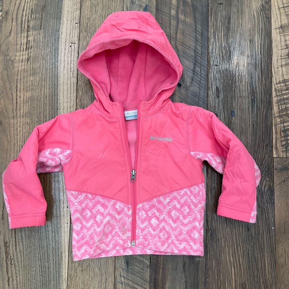 Columbia fleece jacket girl 2T
